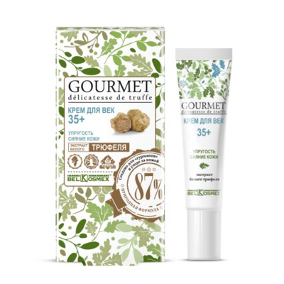 Belkosmex Gourmet * 35+ Крем для век Упротив сияние кожи Экс белого трюфеля 15мл