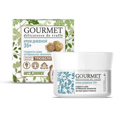 Belkosmex Gourmet * 35+ Крем Дн Гладкость кожи/Опт увл Экс белого трюфеля 48мл