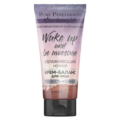 Белита-М PURE PHILOSOPHY Niacinamide  Крем-Баланс для лица Ночн Увл 60г