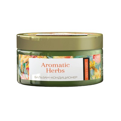 РОМАКС Aromatic Herbs  Бальзам-кондиционер Вербена и гибискус 300г