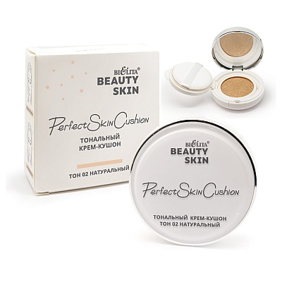 Белита Beauty Skin Тональный крем-кушон тон 02 натуральный